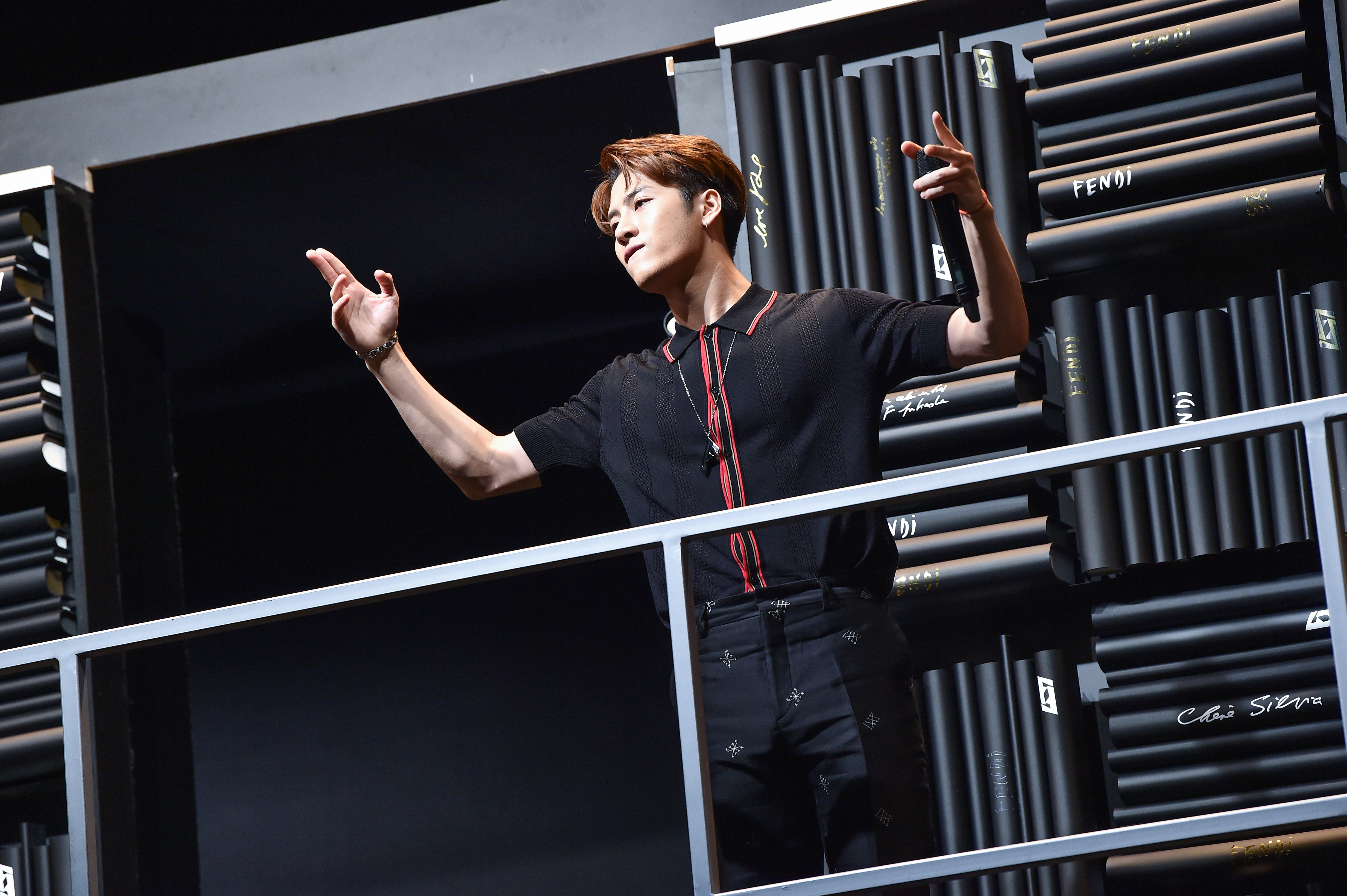 Jackson Wang, GOT7, Fendi FW19 Jackson Wang, GOT7, Fendi FW19